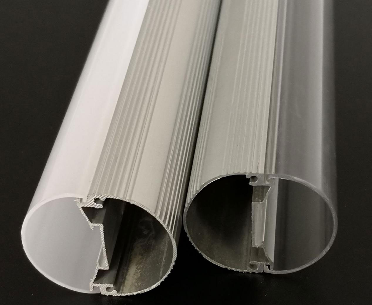 Solutions for substandard production of aluminum profiles in LED tube housings