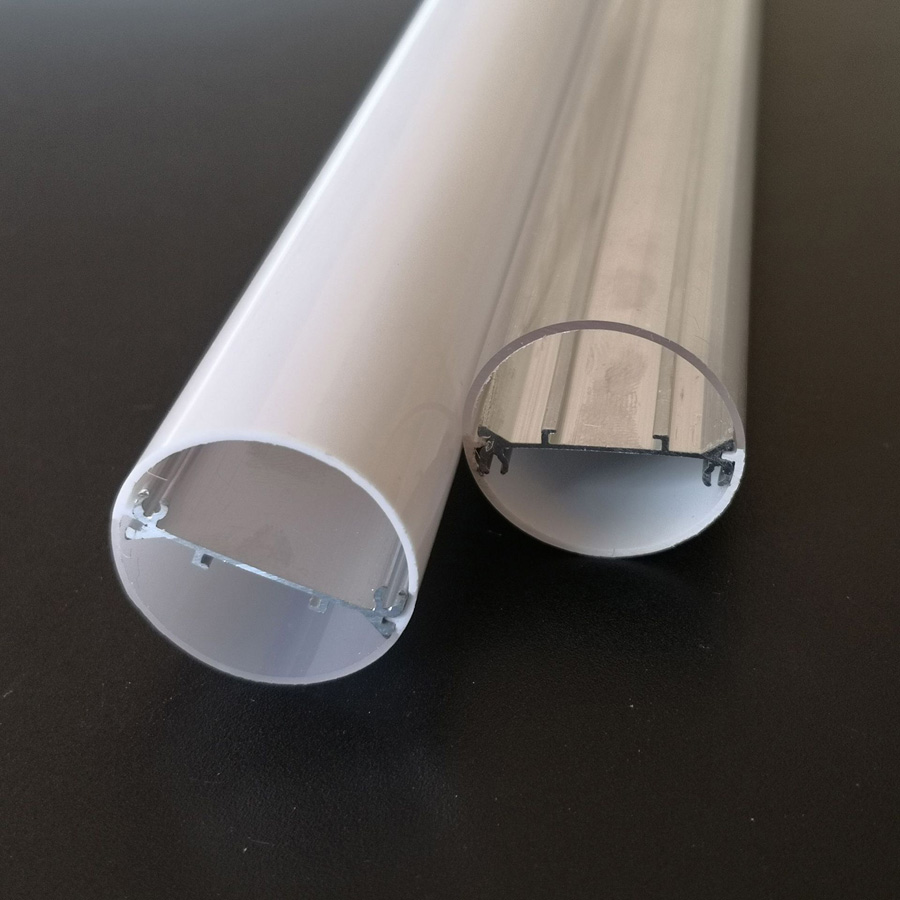 LED T8 Tube Housing PC Tube and Internal Aluminum Profile